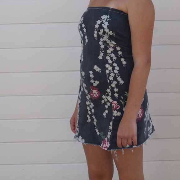 pb and poppy Dresses & Skirts - pb and poppy sakura print bodycon dress